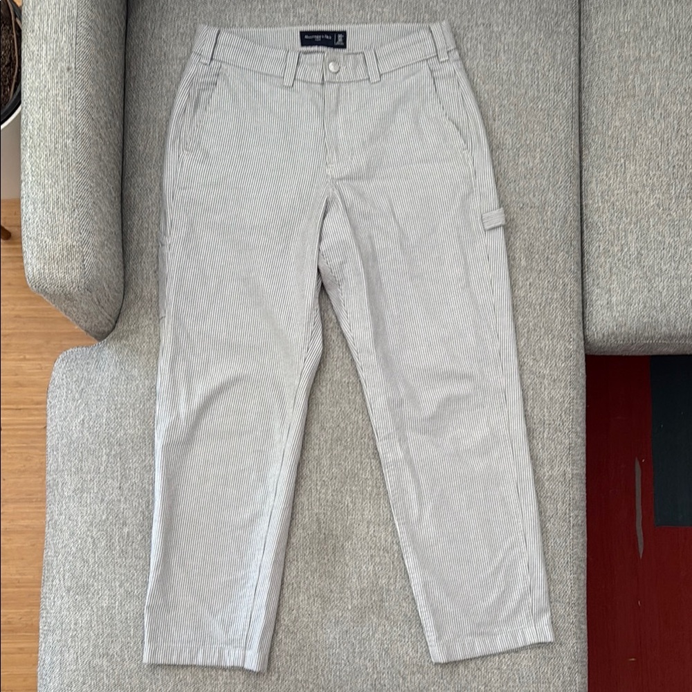 Abercrombie & Fitch striped Cargo Pants